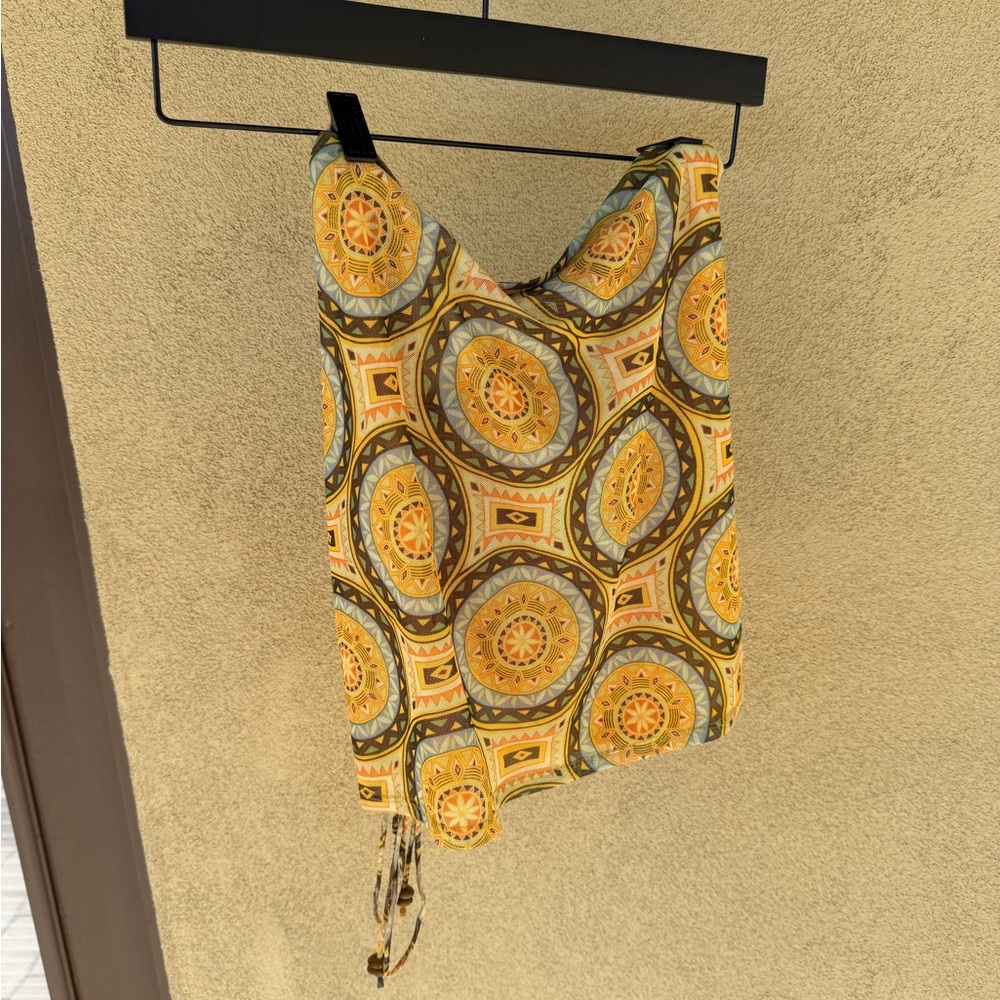 Alexis Retro Patterned Two-Piece Set SMALL - Picture 8 of 10